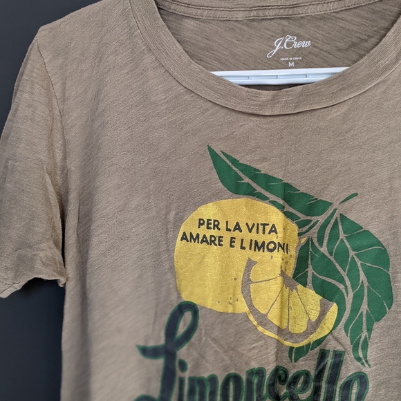 J. Crew Limoncello Saluti Graphic Tee - Picture 5 of 5